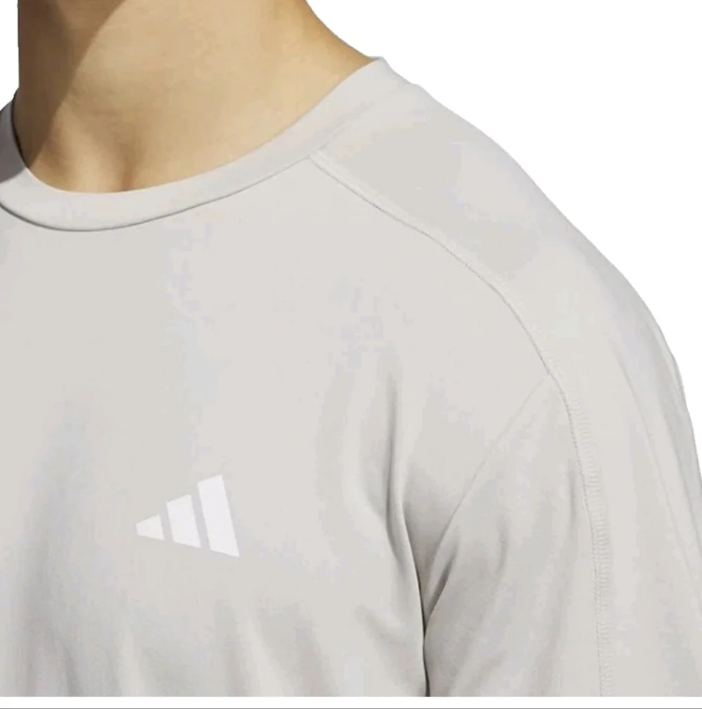 NWT Adidas Men's‎ Short Sleeve Active Tee Beige M